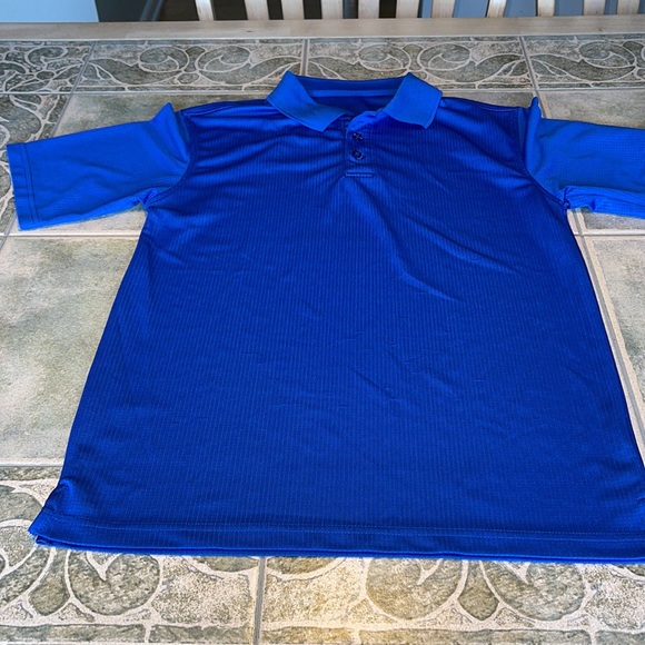 Lot of 8 different colored polo shirts. 💯 polyester. Sz Sm Good used condition. - Picture 8 of 12